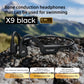 POLVCDG X9 Bone Conduction Earphones 32G IPX8 Waterproof Open Design for Swimming Running Cycling Hanging Earphones - ElectronAge