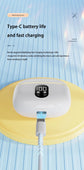 True Wireless Earphone Hifi Stereo Sound Enc Bluetooth Headphones Power Display Earbuds For Iphone Samsung Headset Cable