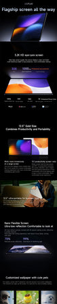 Xiaomi Pad 7S Pro 12.5 2025 12.5-inch Soft Edition 3.2K LCD Xuan Ring O1 Surge OS2 Processor 144 Hz Xiaomi HyperOS 2 System