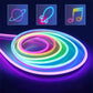 Tuya WiFi LED Neon Strip light 24V RGB Dimmable Bluetooth 2M-10M LED Lamp IP67 Waterproof Flexible Tape Music Control Christmas