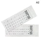 1PC Multicolour Russian Transparent Keyboard Stickers Language Alphabet Black White Label For Computer PC Dust Protection Laptop