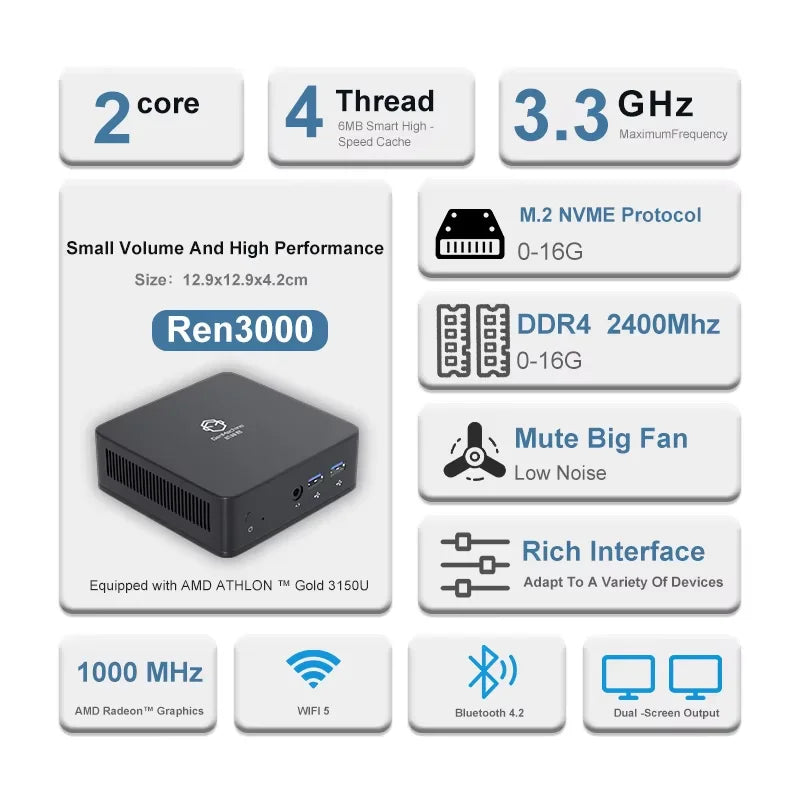 Wifi5 Gaming Diy Gaming Computer Windows 11 - ElectronAge