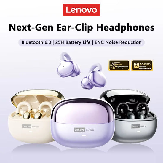Lenovo LE302 Wireless Bluetooth 6.0 Headset - ElectronAge