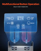 SucceBuy 3-36L Commercial Slushy Machine 1-3 Tanks Stainless Steel Margarita Smoothie Frozen Drink Maker for Party Restaurants - ElectronAge