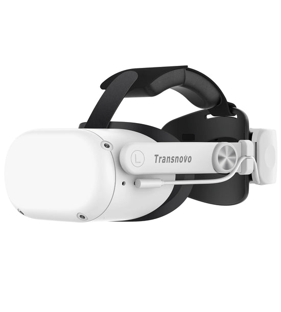 6000mAh VR Headset Charging Accessories for META Quest 2 One Button Retractable Easy Installation Balance&Comfort