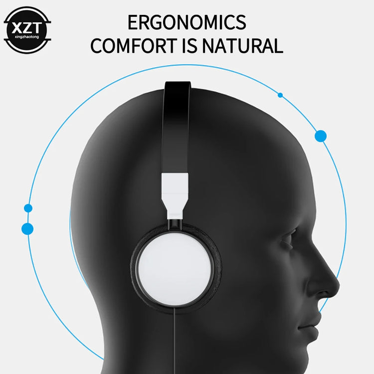WYMECT Wired Foldable 3.5mm Headphones - ElectronAge