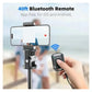 3-in-1 Bluetooth Selfie Stick Tripod with Remote for 360 Extendable Portable Vlogging Stand Black Lightweight and Adjustable