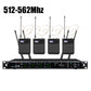 Leicozic 4 Channel Wireless Microphone Professional Radio System - ElectronAge