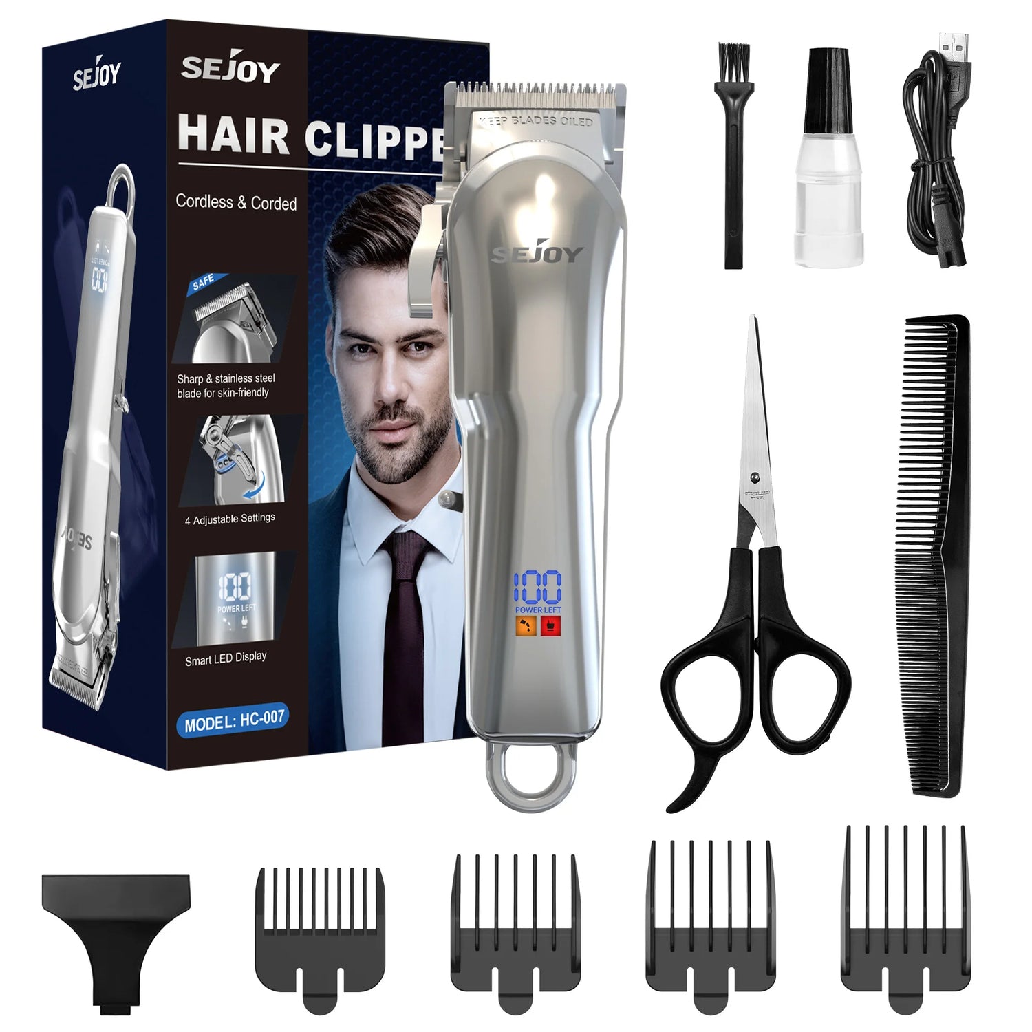 SEJOY Electric Shaver for Men - ElectronAge