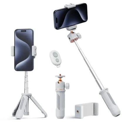 Selfie Stick Camera Bluetooth Handheld Tripod with Maximum Load Ccity of 2kg in Black for Smartphone Photography