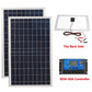 300W 12V Portable Solar Panel Kit Complete Polycrystalline USB Power Outdoor Rechargeable Solar Generator for Home Solar Cell