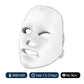 Rechargeable Facial LED Mask 7 Colors LED Photon Therapy Skin Rejuvenation Anti Acne Wrinkle Removal Beauty Mask Skin Brightenin