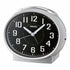QHK059ALH Oval Non Ticking Bedroom Alarm Clock - ElectronAge