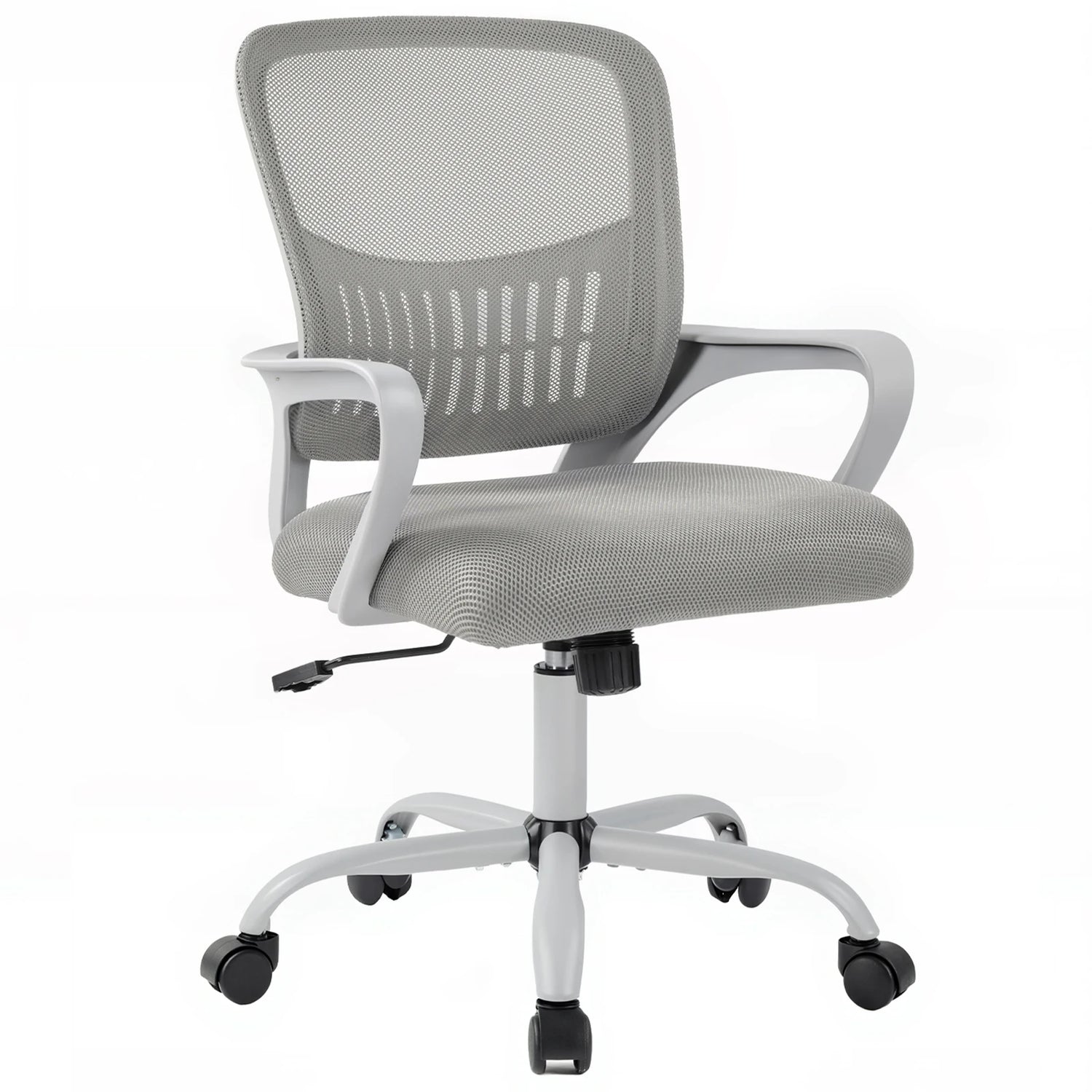 MCQ Fixed Armrest Office Desk Chair - ElectronAge