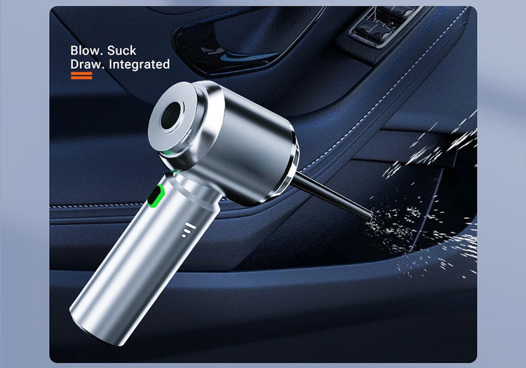 Youpin Car Vacuum Cleaner Strong Suction Cordless Wireless Cleaner Portable HandHeld Vacuum Cleaner Cleaning Machine New - ElectronAge