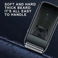 Professional Rechargeable Hair Clipper Hair Trimmer with 8 Limit Combs, LCD Display, Adjustable Blade for Men, Barbers, Home Use