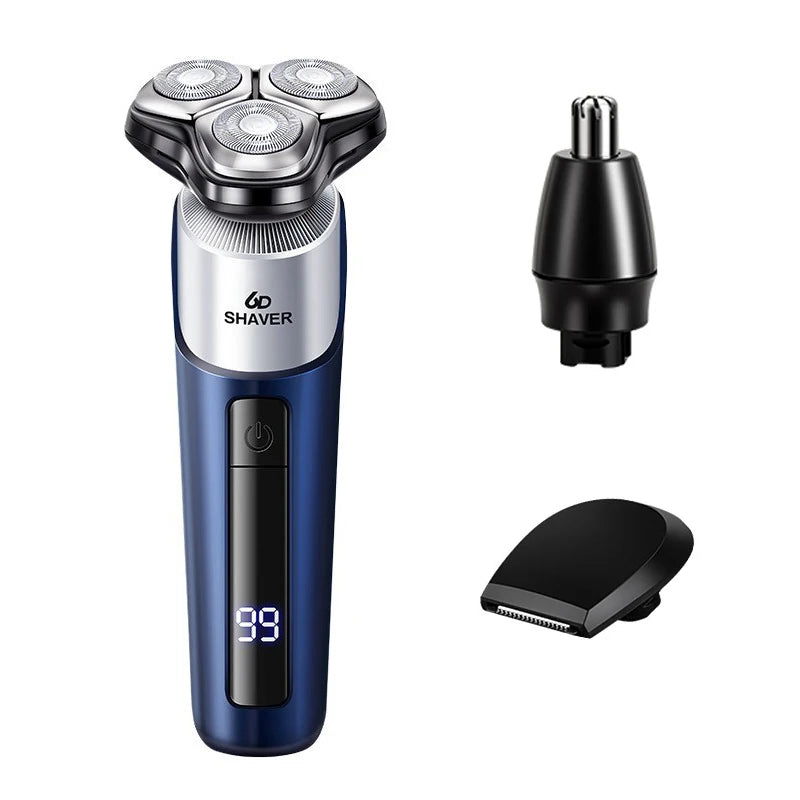 XMSJ 4in1 Electrical Rotary Shaver For Men - ElectronAge