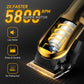 Sejoy Professional Hair Clipper Copper Motor 5800 Rpm Rechargeable USB Men&