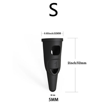 Stylus Pen for Touchscreen High Precision & Sensitivity Silicone Finger Capacitive Stylus for iPad/iPhone/Android Phone Tablets