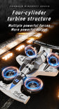 remote-controlled flying car, land and air dual-mode quadcopter