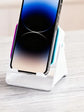 2026 Induction Speaker With Light Foldable Station Phone Speaker Stand 10W For Home Office Travel Christmas Birthday Men Women