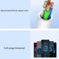 1/3Pcs 10A Cable 120W Super Fast Charging Type C To Type C Cable Highspeed Data Transfer For iPhone Samsung Xiaomi Charger Cable