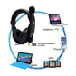 kebidumei 3.5mm Wired Headsets Operator Headphones - ElectronAge