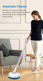 Wireless Electric Water Mop Cleaning Machine Automatic Wet Cleaner 2 in 1 Car Glass Ceiling Doors Windows Home Floor Mops