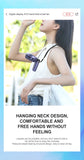 5000mAh Handheld Mini Fan Wireless USB Rechargeable Portable Digital Display Phone Holder Fan 5 Speed Foldable Neck Hanging Fans