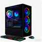 AOTESIER Gaming PC Desktop – Intel Core i7 12700F 2.1 GHz, NVIDIA RTX 4070 Ti, 1TB NVME SSD, 16GB DDR4 RAM 3200, 750W Gold