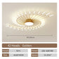 AuroraRealm Creative Fan Shaped LED Ceiling Lamp