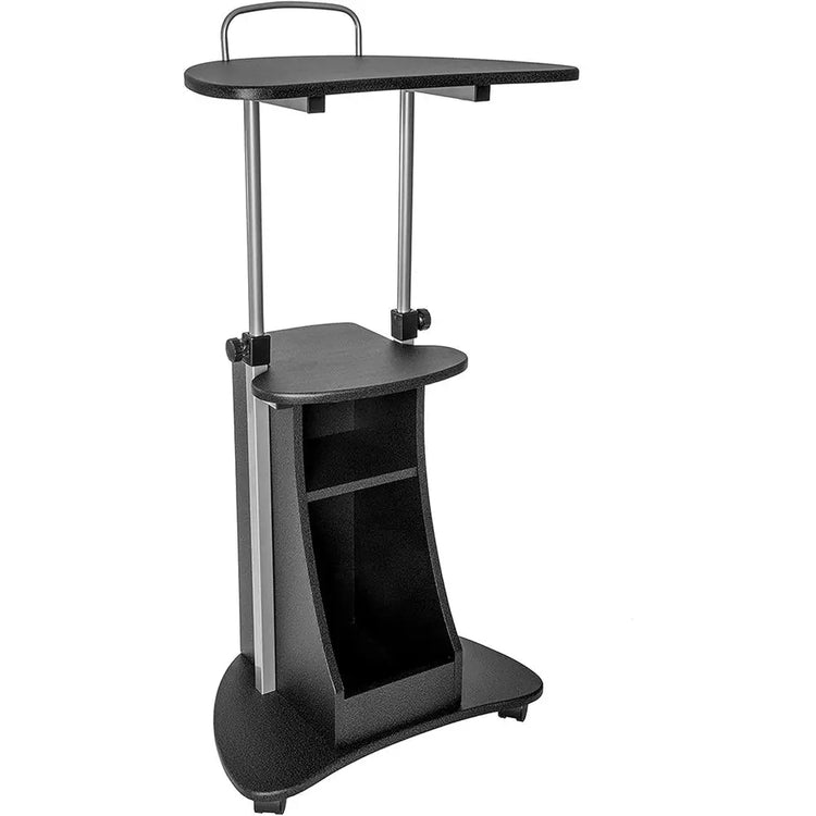 Adjustable Height Rolling Laptop Cart - ElectronAge