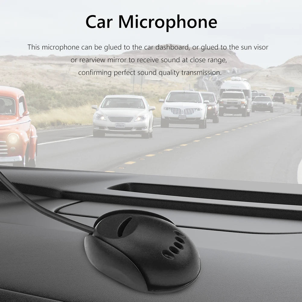 Mini Car Microphone Paste Type Audio Hands-free - ElectronAge