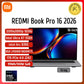 Xiaomi REDMI Book Pro 16 2025 Laptop Ultra 7 255H/Ultra 5225H Intel Arc Graphics 32GB LPDDR5X 1T SSD 16-inch 165 Hz 3.1K Screen