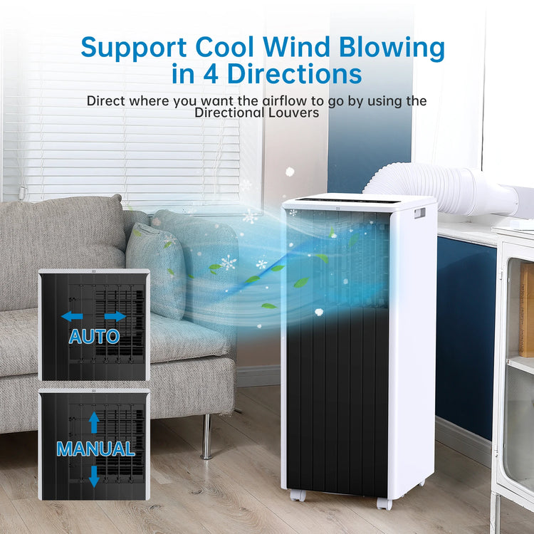 Acekool 8000 BTU Portable AC Unit with Remote - ElectronAge
