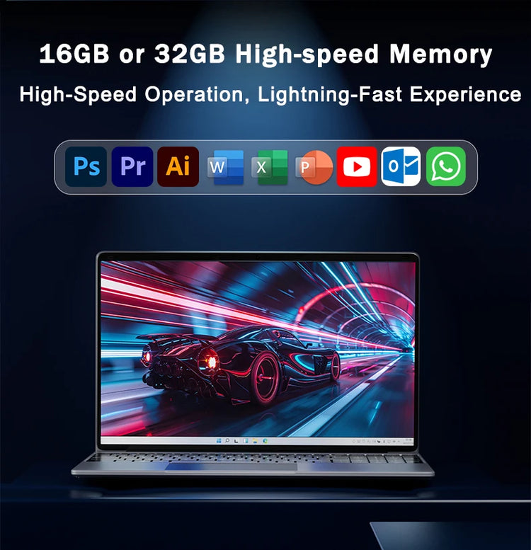 15.6" Intel 6500Y Windows 11 Laptop - ElectronAge