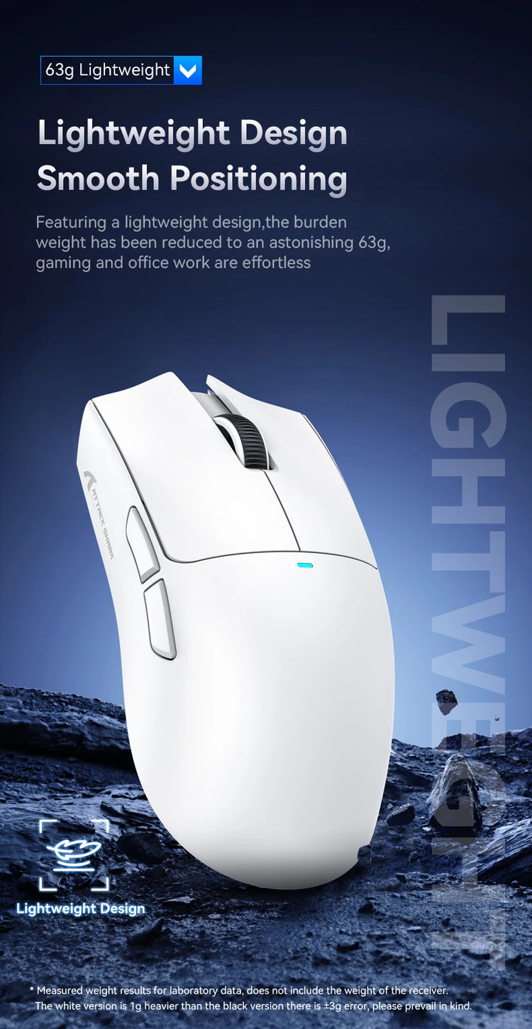ATTACK SHARK X11 Lightweight Wireless Gaming Mouse - ElectronAge