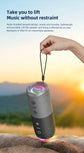 ZEALOT-M5 Magnetic Bluetooth Speaker 2-in-1 Power on Couplet Mini Speaker Macaron Color Dual Channel RGB Light Bluetooth 5.4
