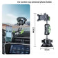 Universal Metal Car Phone Mount, 360° Rotation for Windshield/Dashboard