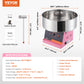 SucceBuy Electric Cotton Candy Machine Candy Floss Maker Commercial Cotton Candy Machine Stainless Steel Bowl and Sugar Scoop - ElectronAge