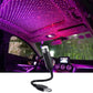ATcomm LED Starry Sky Lamp Car Laser Star Roof Light