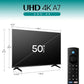 50" 4K UHD Smart TV with Alexa Voice Remote - ElectronAge