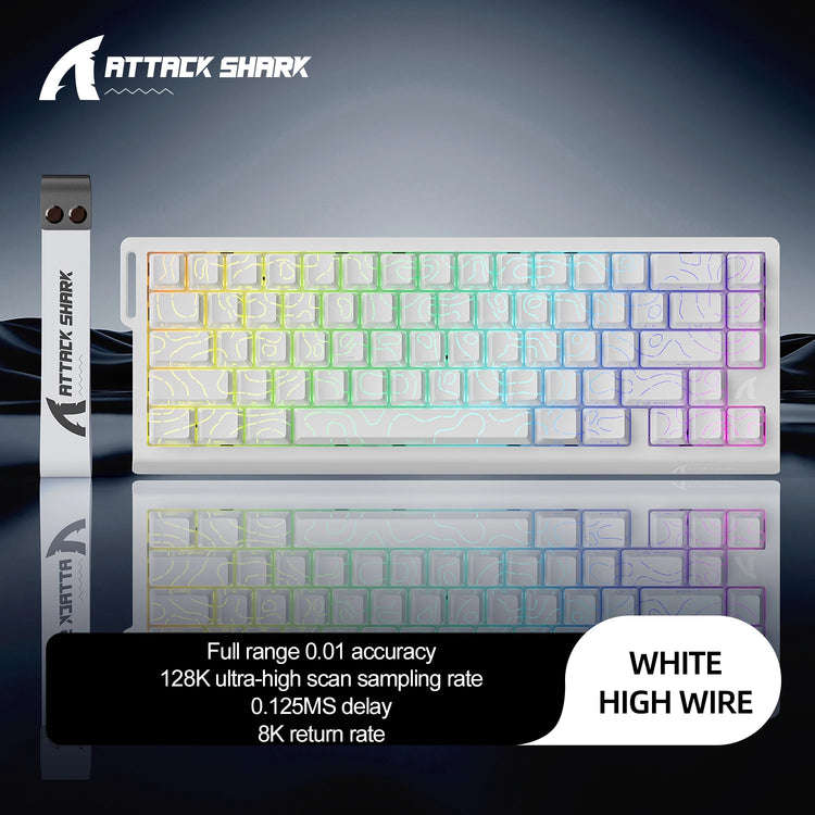 ATTACK SHARK X68HE Magnetic Keyboard - ElectronAge