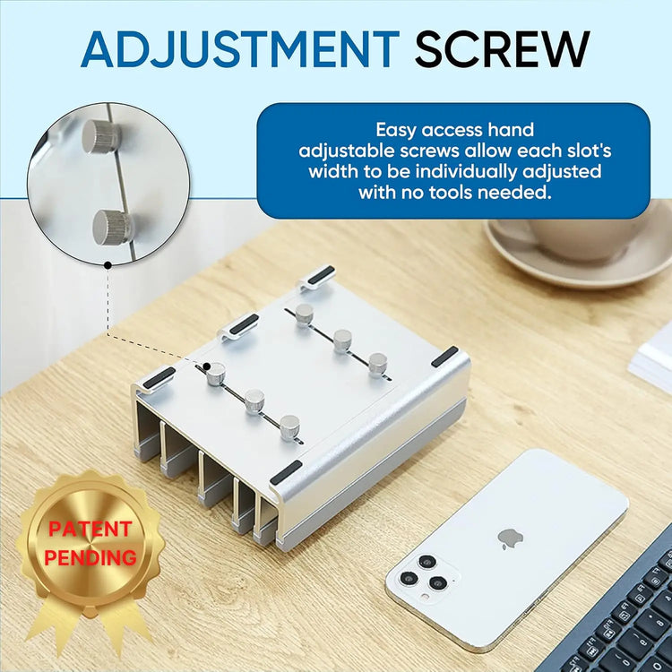 Adjustable Laptop Stand for 5 Devices - ElectronAge