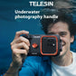 TELESIN Underwater Photography Mobile Phone Diving Camera Handle 20M/65ft Universal Waterproof Phone Case for iPhone Android