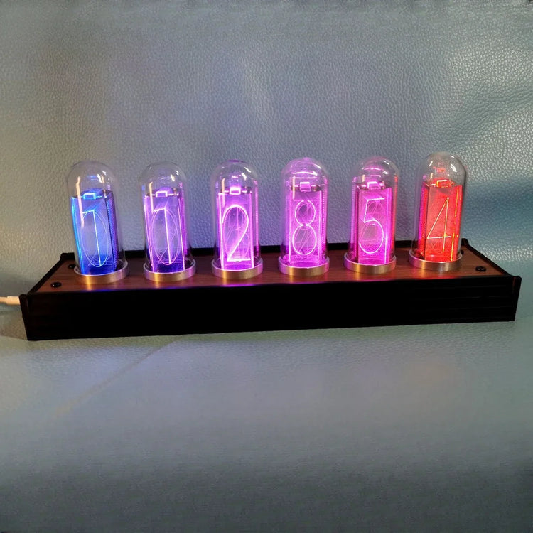Digital Glass Nixie Tube Clocks - ElectronAge