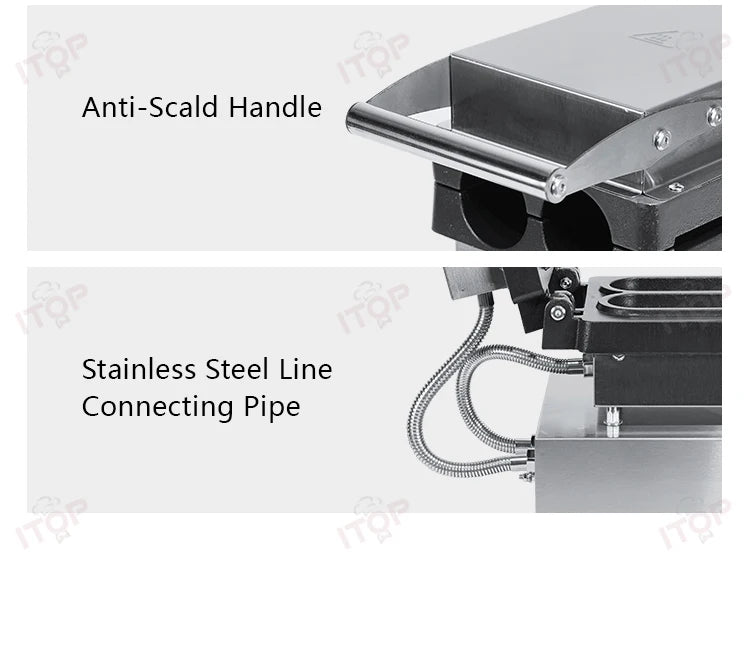 Shawarma Gyro Toaster Tortilla Wrap Sandwich Buritto Press Maker Machine Heater Warmer Roll Durum Doner Kebab Grill Griddle - ElectronAge