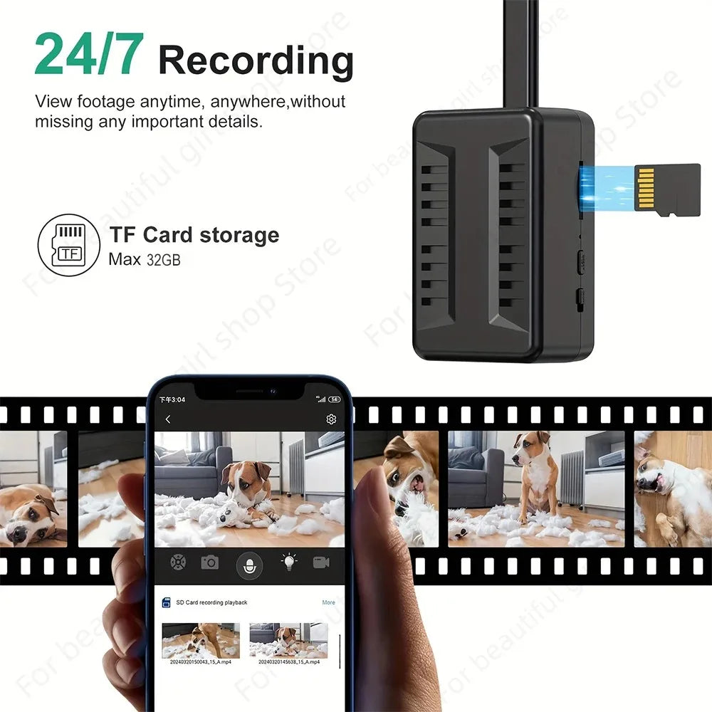 1080P HD Mini Camera WiFi Motion Detection - ElectronAge