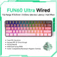 Akko MonsGeek FUN60 Mechanical Keyboard - ElectronAge