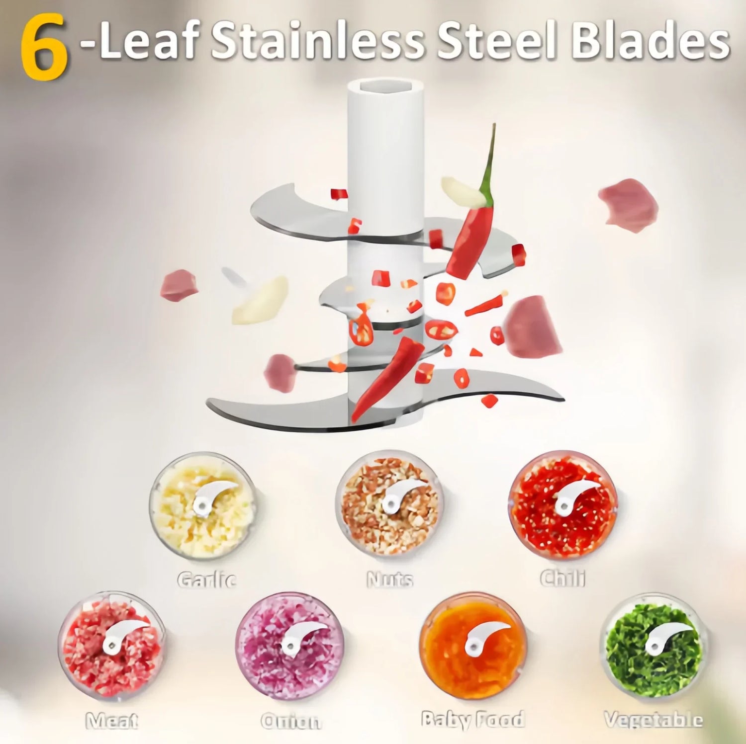 400ML Electric Food Chopper - ElectronAge